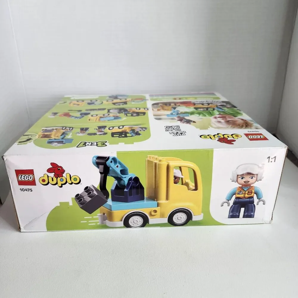 LEGO DUPLO 10475 Truck & Tractor Excavator Building Toy New-in-Box